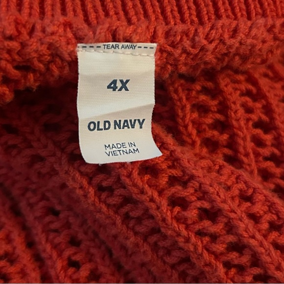 Old Navy Open-Stitch Sweater Plus Size - Picture 3 of 4
